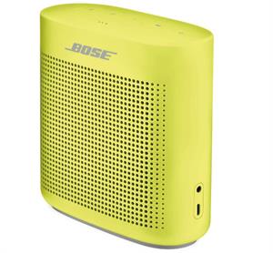 eBookReader Bose SoundLink Color 2 bluetooth højtaler gul fra siden